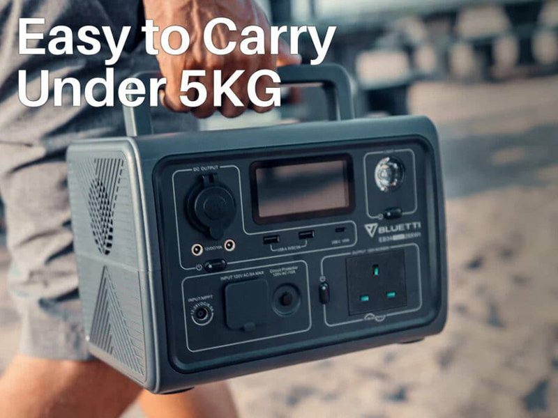 BLUETTI Solar Generator EB3A with PV120 Solar Panel Included