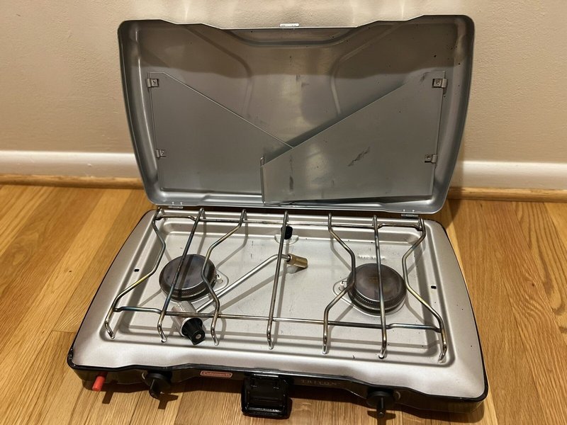 Coleman Triton 2-Burner Propane Camping Stove