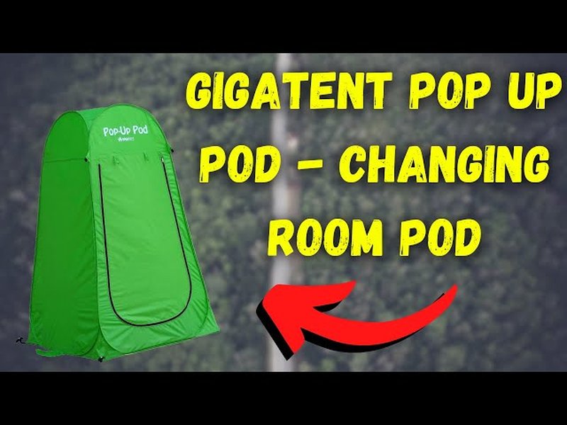 GigaTent Pop Up Pod Changing Room Privacy Shower Tent
